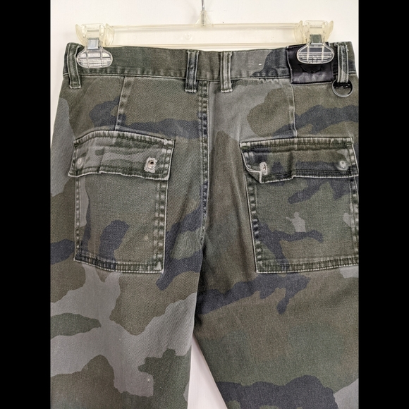 Camouflage Straight Legged Pants - Picture 3 of 7